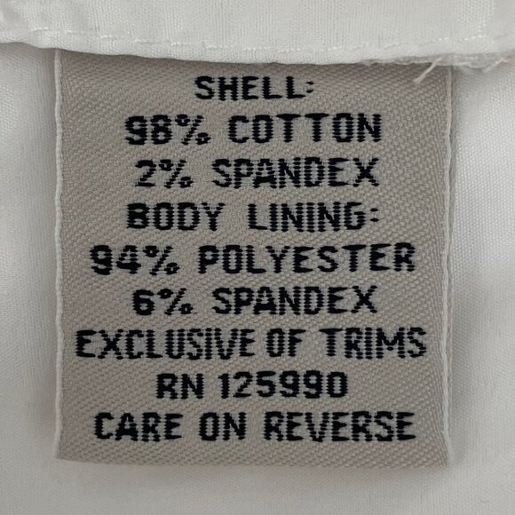 Faconnable 4 Pocket Lined Cotton Bermuda Shorts Designed in France White Sz 10 - Picture 12 of 13